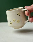 Tea Cup - Yellow Floral