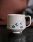 Floral Tea Cup - Blue