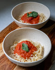 Dinner Bowls in Oatmeal - Set of 2