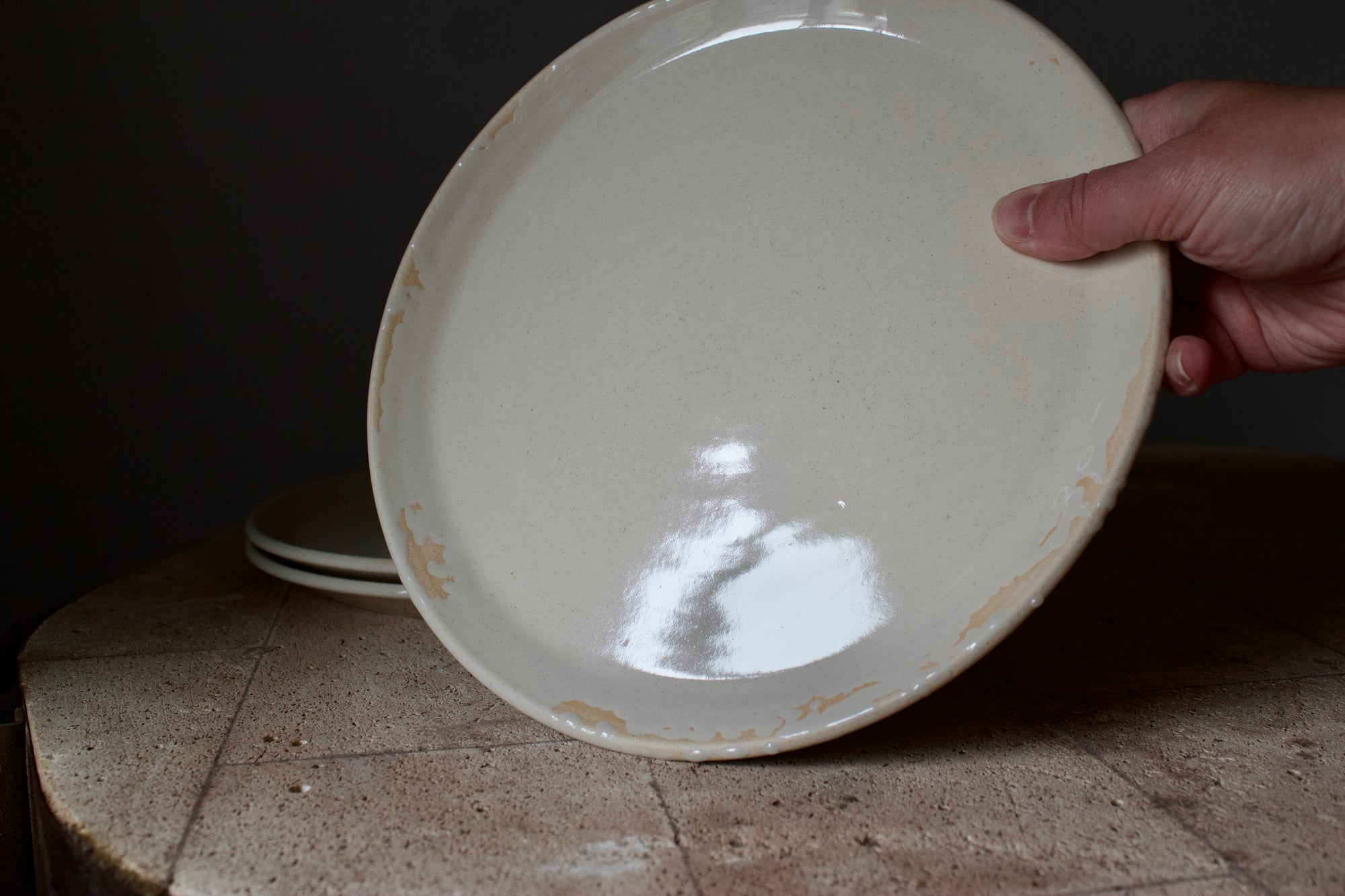Cream Dinner Plate (1)