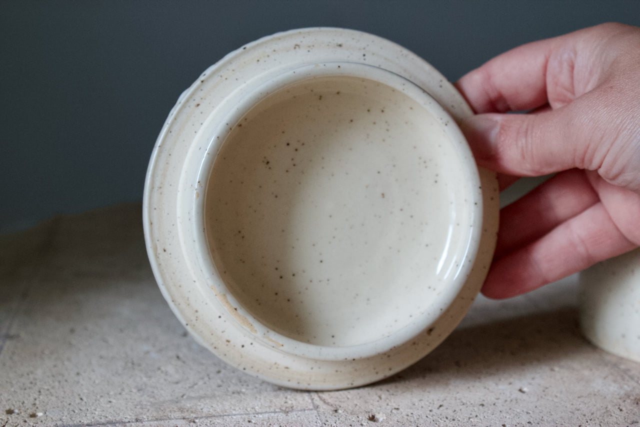 Oatmeal Butter Dish