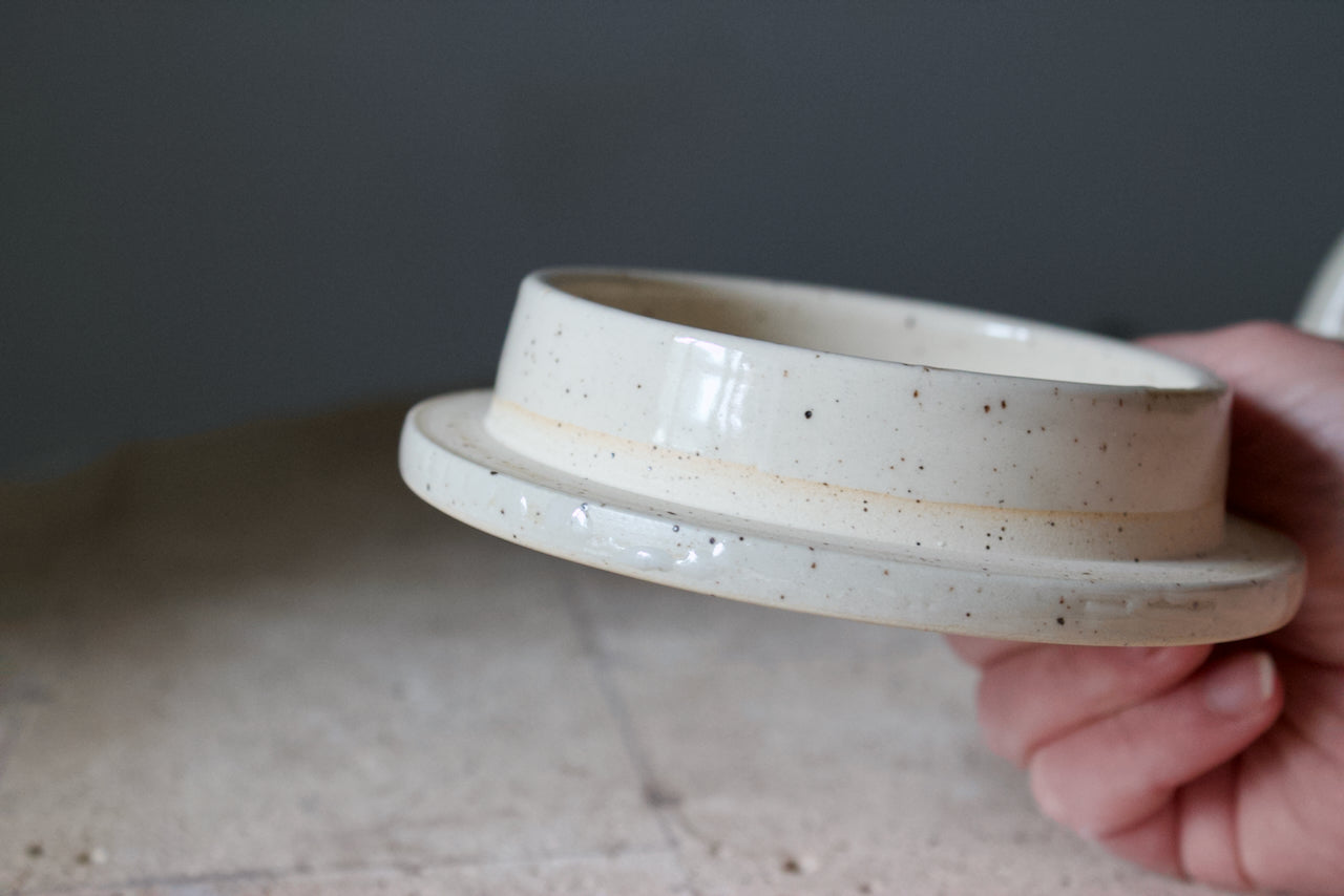 Oatmeal Butter Dish