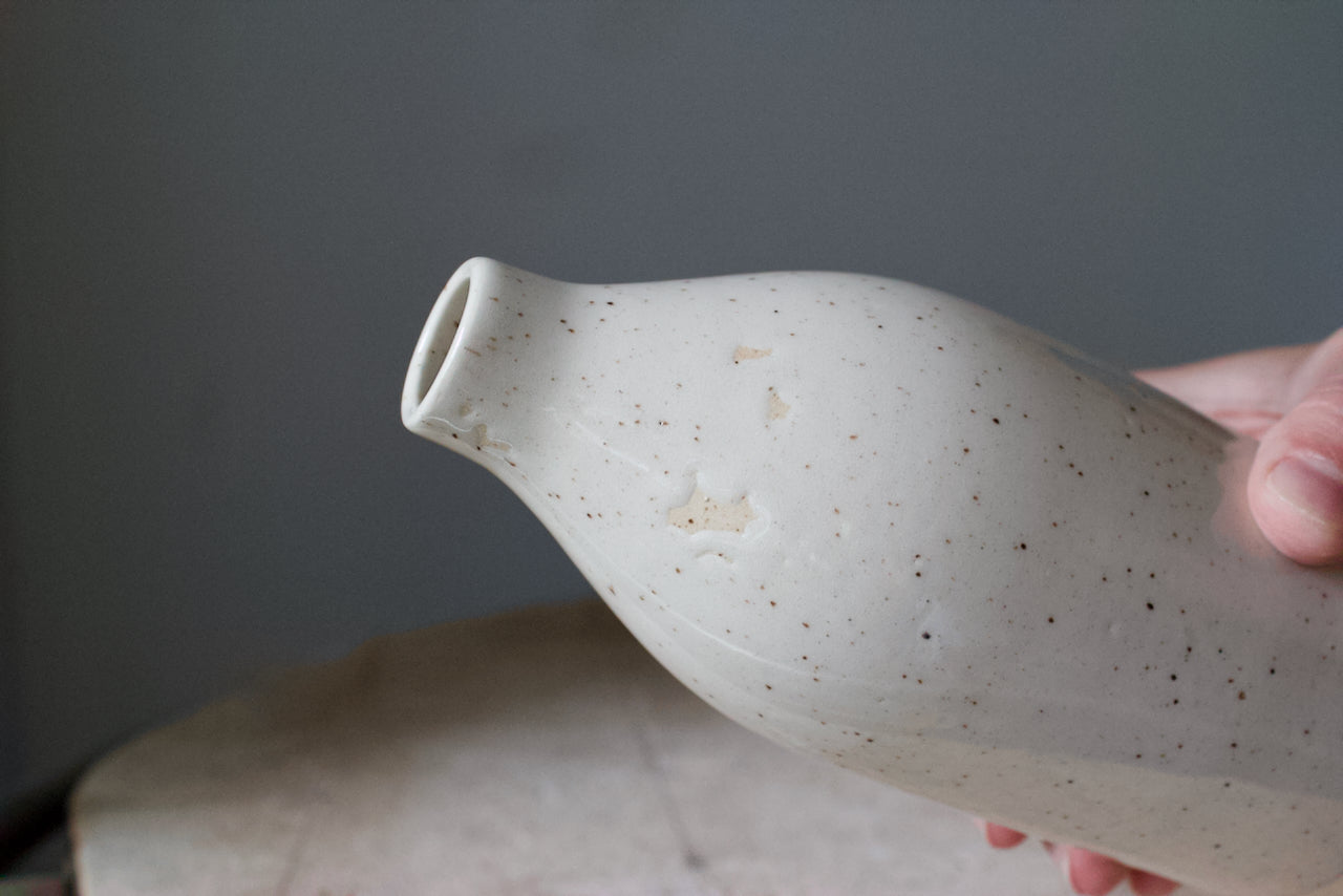 Oatmeal Vase
