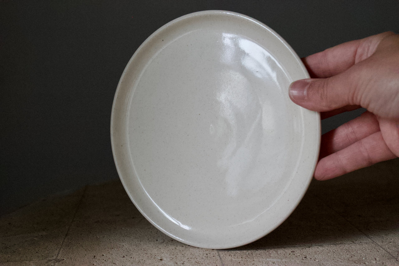 Cream Side plate