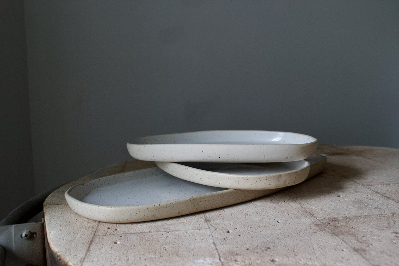 Oval Serving Plates