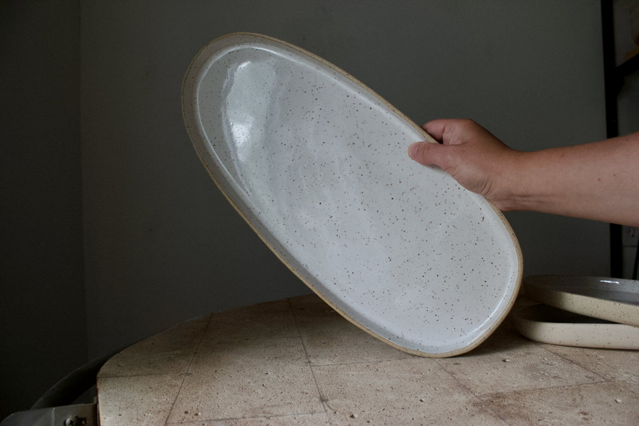 Oval Serving Plates