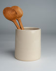 Utensil Holder - Cream