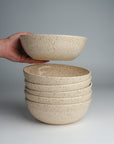 Dinner Bowls in Oatmeal - Set of 2