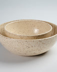 Dinner Bowls in Oatmeal - Set of 2