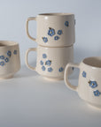 Floral Tea Cup - Blue