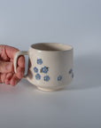 Floral Tea Cup - Blue