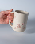 Floral Coffee Cup - Pink